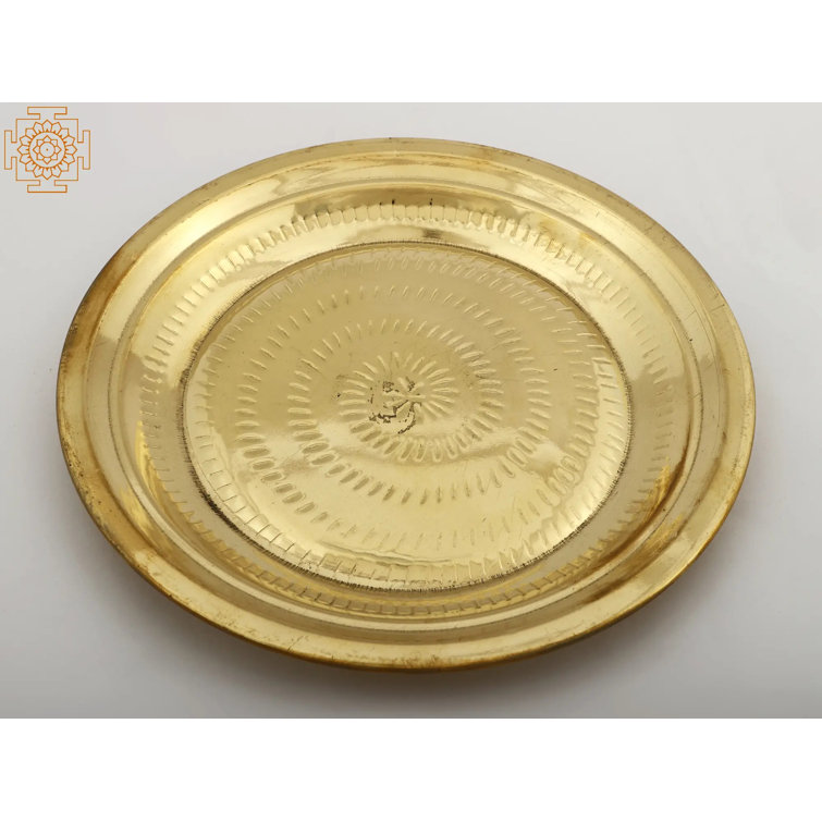 Bungalow Rose Handmade Metal Decorative Plate Wayfair Canada